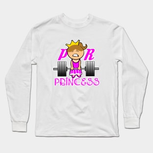 fitness girl, gym girl, fitness, weightlifting women Long Sleeve T-Shirt